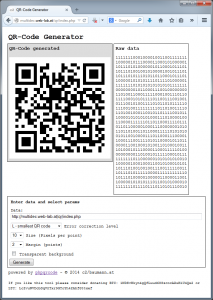 Screenshot QR-Generator
